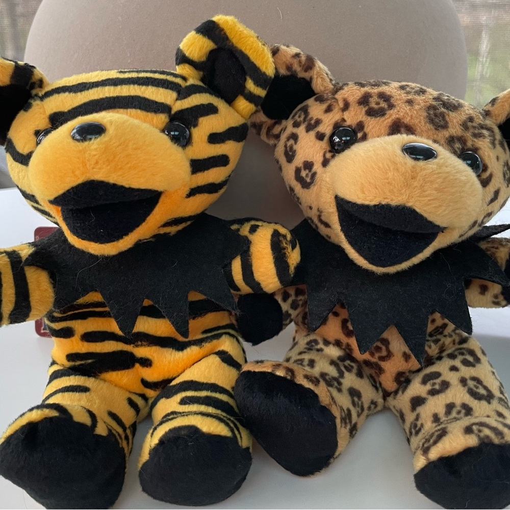 Original Vintage Collectable Samson and Delilah Grateful Dead beanie bears